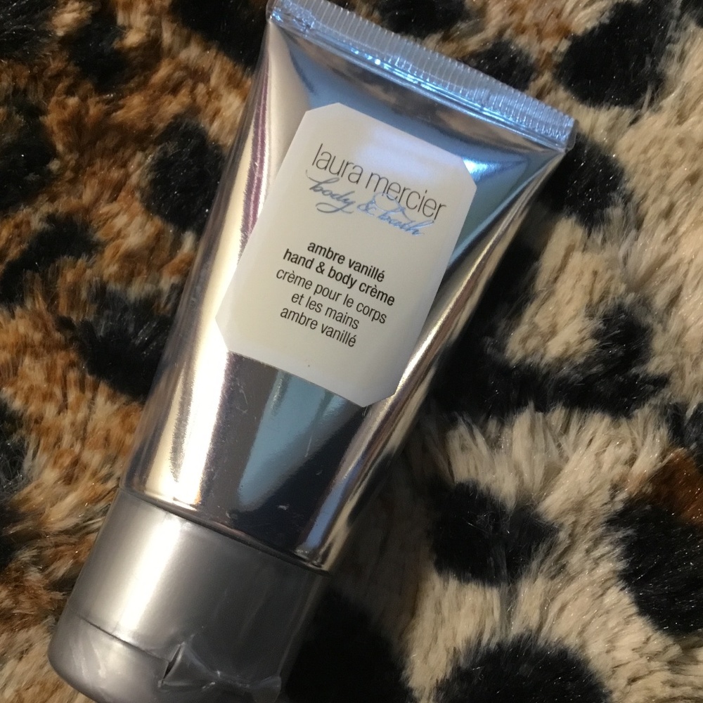 Laura Mercier Hand and Body Cream in Ambre Vannilé, 1 oz.